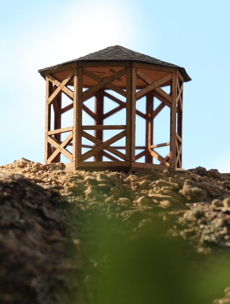 8-Eck-Aussichts- und Gartenpavillon